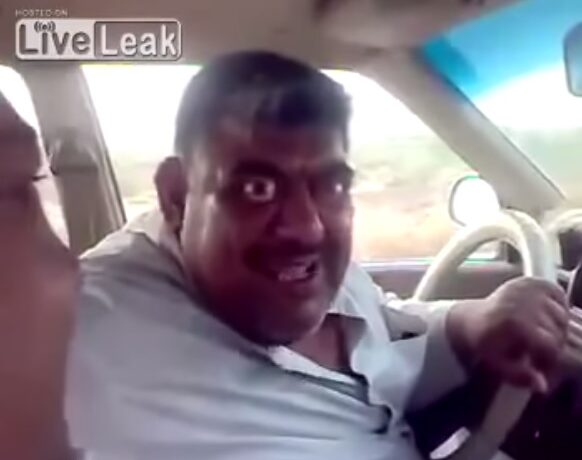 VIDEO: Taximetristul ăsta te va speria rău de tot!