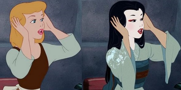 Vezi cum ar fi arătat prințesele Disney dacă ar fi avut alte naționalități!