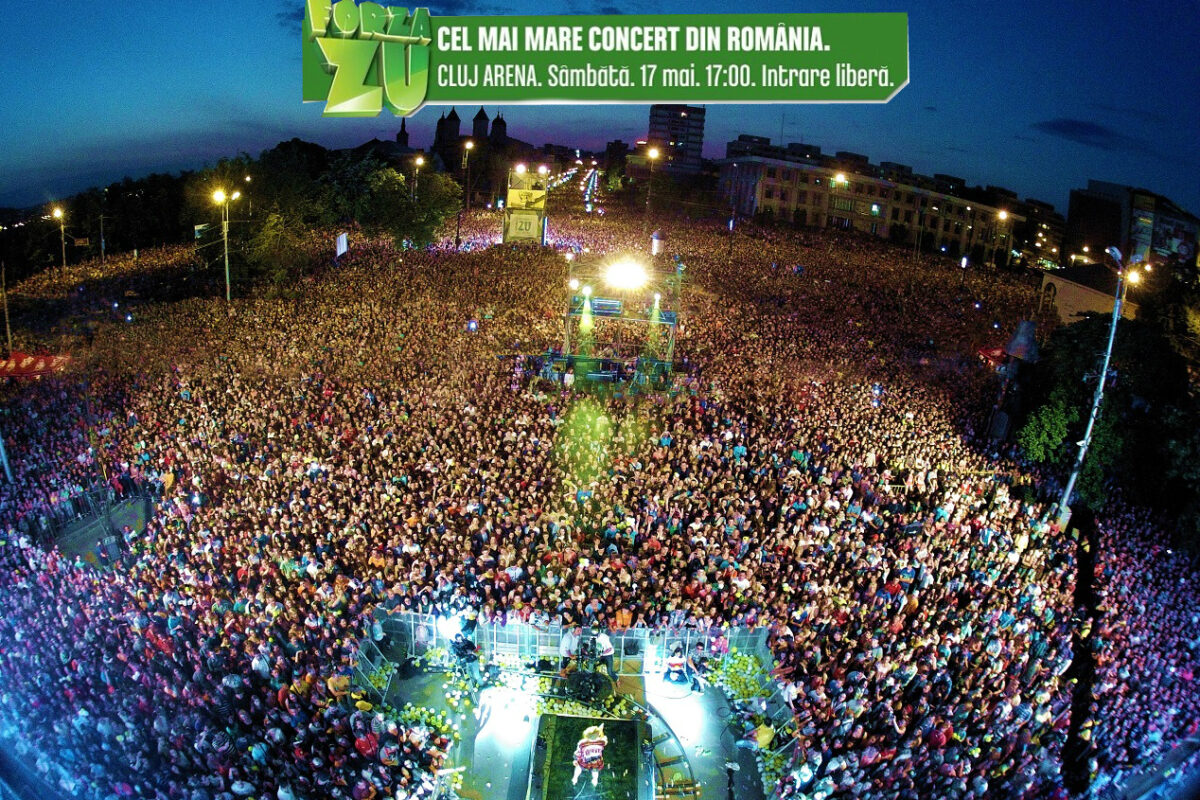 10 lucruri care fac din FORZA ZU cel mai mare şi cel mai tare concert din România!