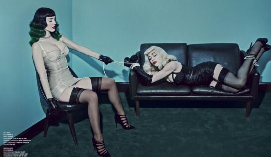 ARDE! Pictorial hot Katy Perry şi Madonna