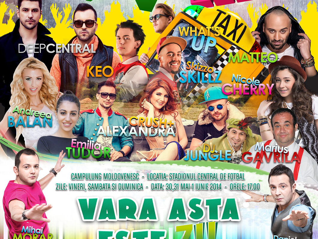 Se dă startul celui mai mare turneu din România, „Vara asta este ZU – Mix Music Tour 2014!