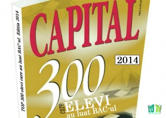 Revista Capital va lansa suplimentul „Top 300 elevi care au luat BAC-ul în 2014″