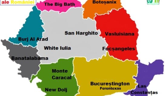 FORZA: Vezi cum s-ar numi orașele românești după modelul american și nu numai!