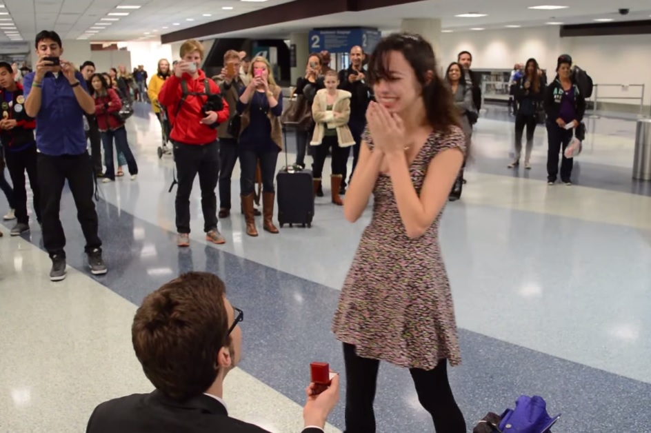 VIDEO BETON | Asta e cea mai tare cerere în căsătorie pe care ai văzut-o vreodată!