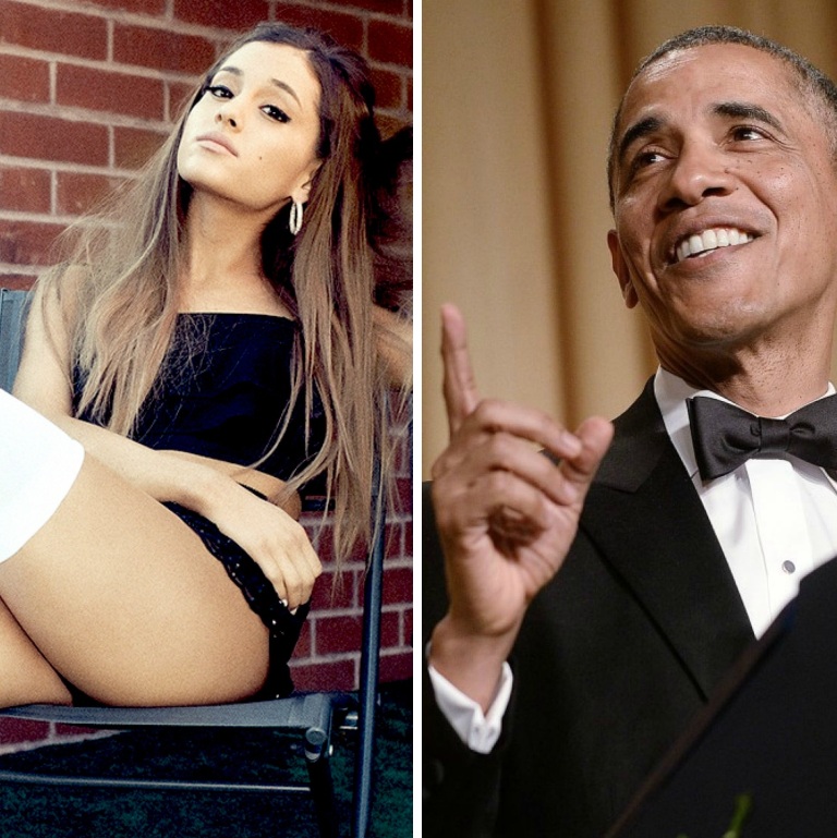 VIDEO LOL | Barack Obama loveşte din nou! Ascultă-l cum cântă „Problem de la Ariana Grande :))