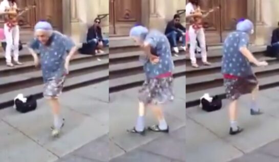 VIDEO OMG: Bunicuţa de 97 de ani care a uimit o lume întreagă! Uite cât de BETON dansează!