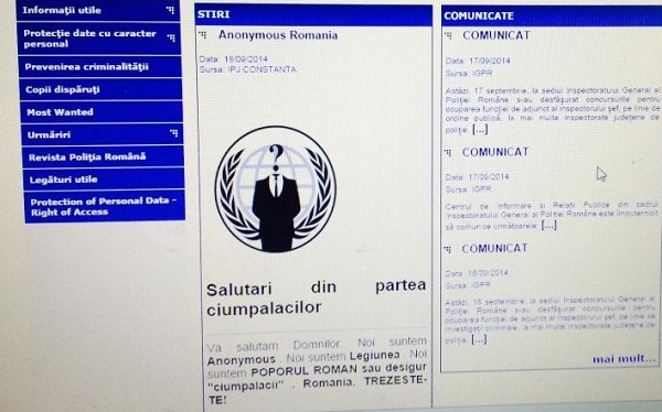 TOP 10 măsuri luate de oficiali după ce site-ul Poliției Române a fost spart de hackeri