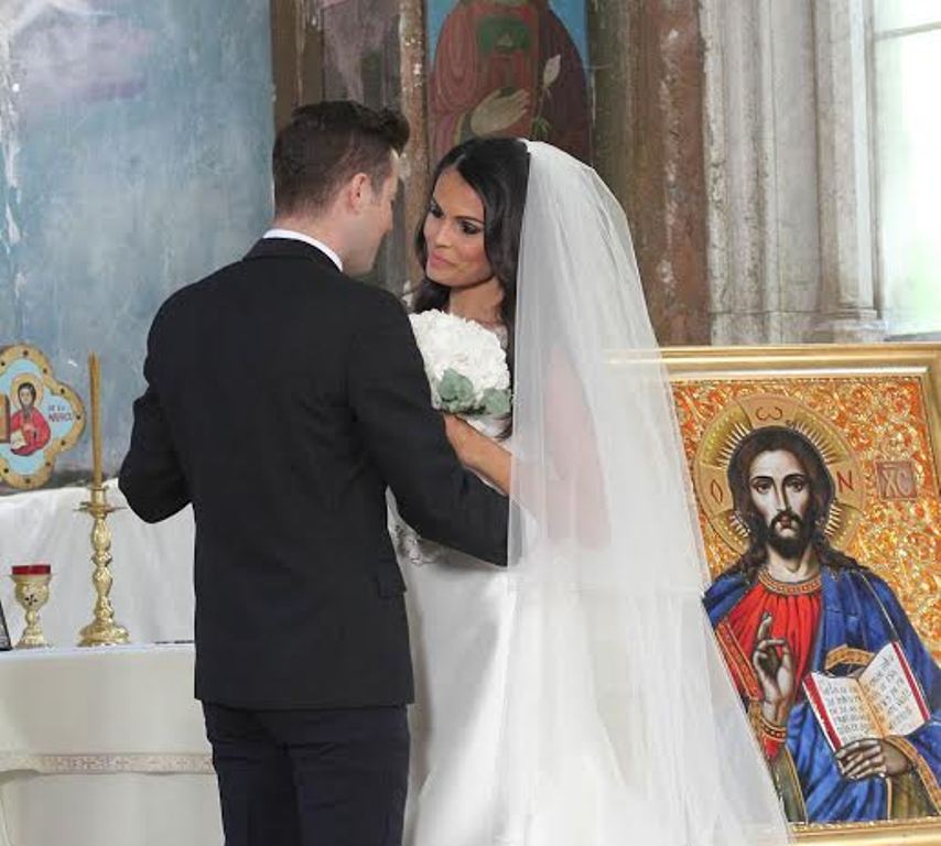 FOTO FRUMI | Adrian Sînă şi Anca Serea s-au căsătorit!