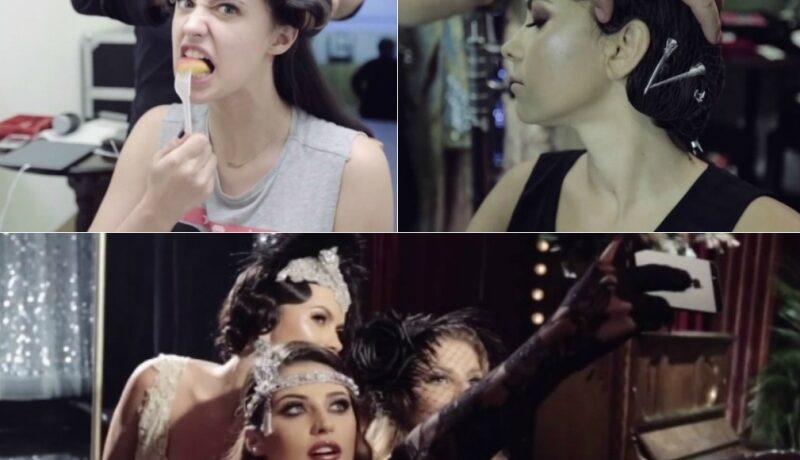 MAKING OF | Inna, Antonia şi Dara s-au distrat ca divele din anii ’20 la filmările clipului „Fie ce-o fi”