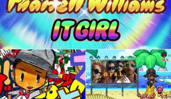 Pharrell Williams a devenit personaj de anime în noul său videoclip. Ascultă „It Girl”!