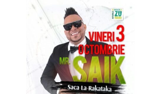 Mr. Saik vine mâine la Morning ZU. E pentru prima dată în România, dar l-ai văzut şi la „Te Cunosc De Undeva”!