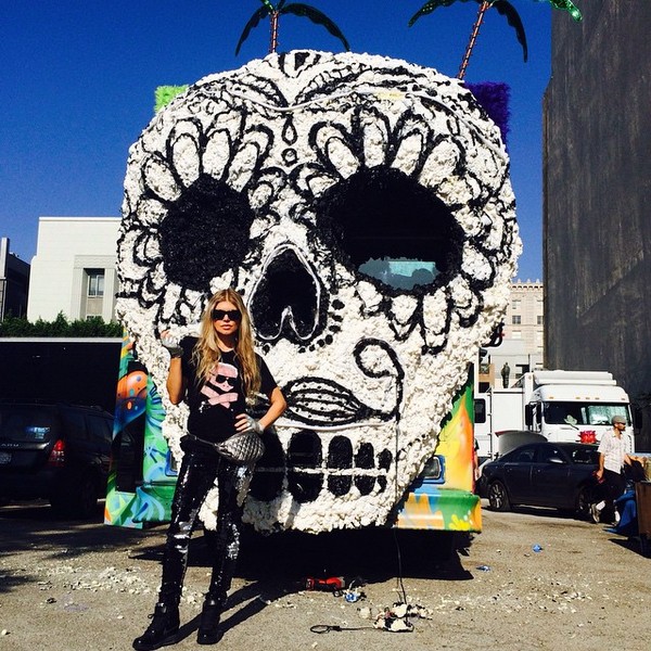 Fergie filmează un nou videoclip pentru piesa „L.A. Love”