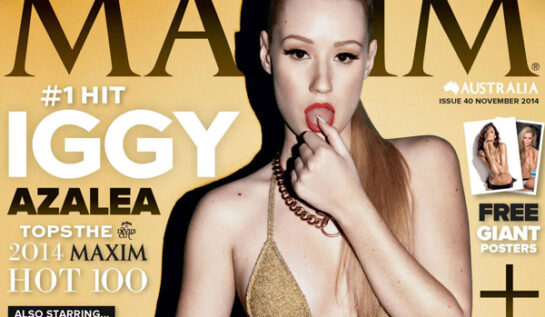 FOTO HOT | Iggy Azalea îşi arată formele pe coperta revistei Maxim din Australia