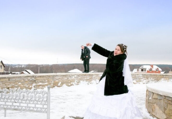 FOTO LOL: Cum se pozează rușii în ziua nunții