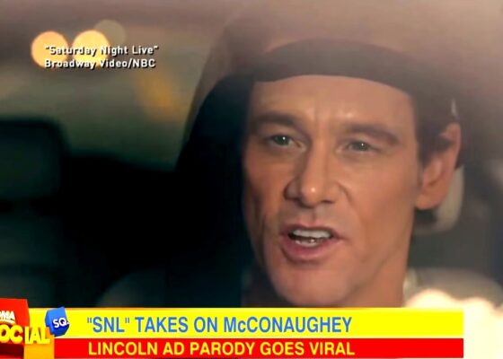 VIDEO LOL: Jim Carrey parodiază reclama în care apare Matthew McConaughey