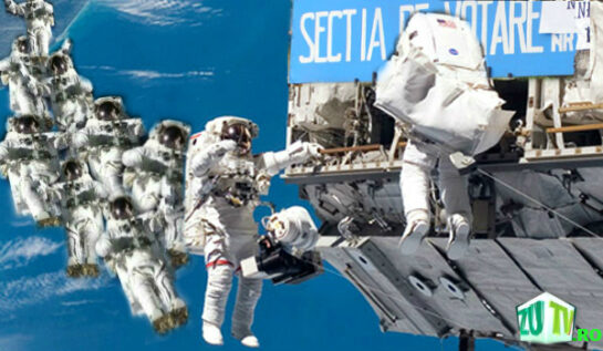 Ce bine că nu avem români pe Stația Spațială Internațională, pentru că așa ar fi arătat dacă voiau să voteze în Cosmos!