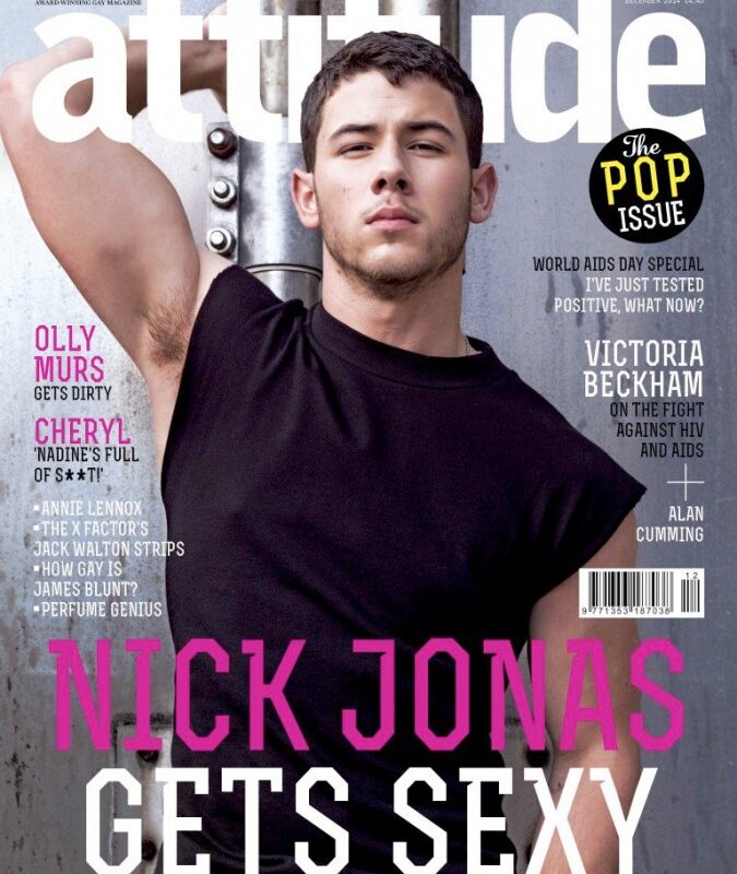 Nick Jonas apare pe coperta unei reviste gay