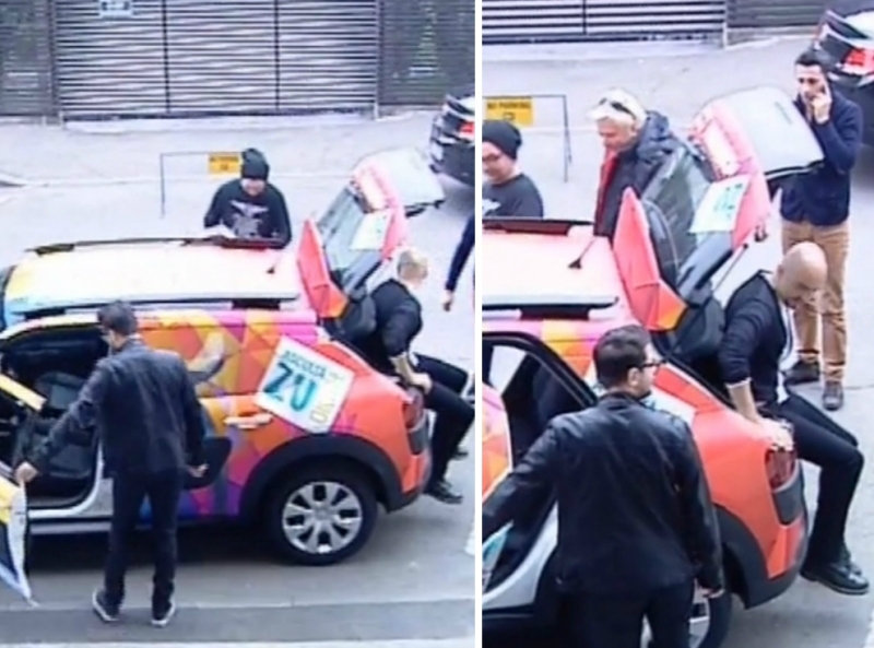 VIDEO LOL | Crezi că au încăput băieţii de la Voltaj în maşina de la Radio ZU?