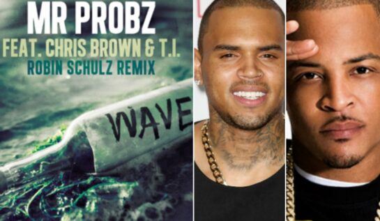 BETON! Chris Brown şi T.I. cântă noua variantă „Waves” de la Mr. Probz