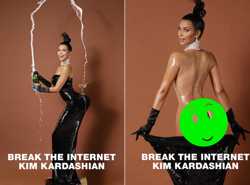 GALERIE FOTO | Absolut toate caterincile făcute pe seama fundului lui Kim Kardashian