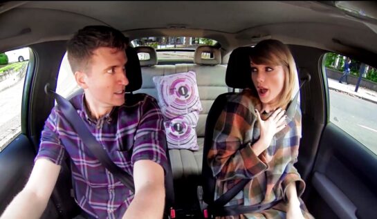 VIDEO FRUMI |Taylor Swift face playback în mașină!