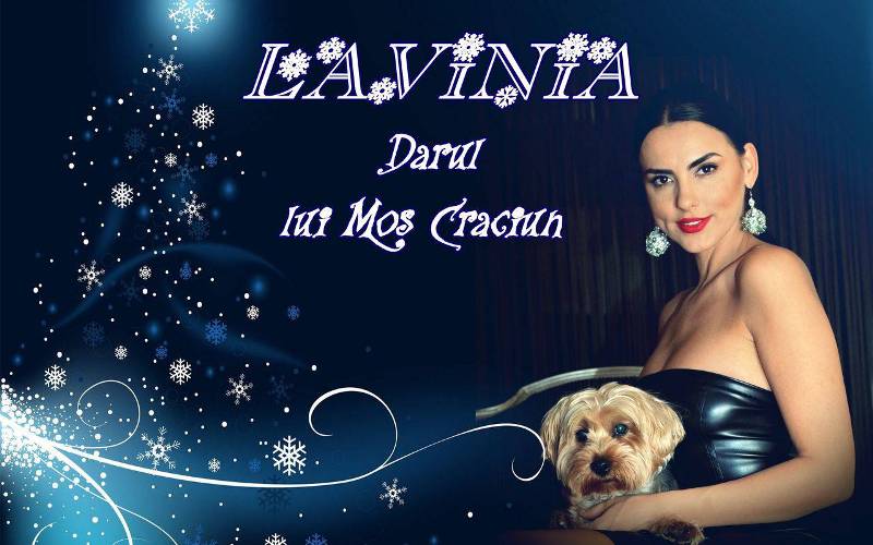 Lavinia este „Darul lui Moş Crăciun. Ascultă cel mai sexy colind din 2014!