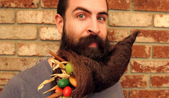 FOTO OMG | Artă din barbă. Uite la ce s-a gândit tipul acesta!