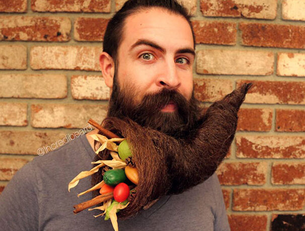 FOTO OMG | Artă din barbă. Uite la ce s-a gândit tipul acesta!