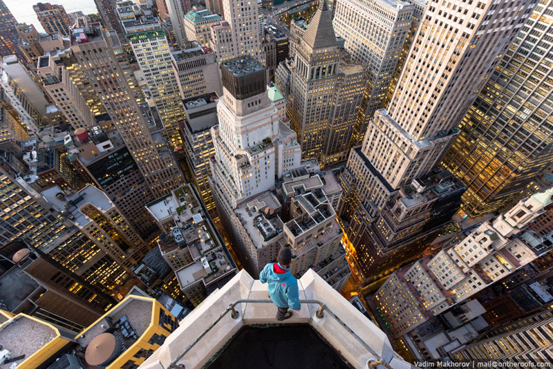 Cum arată orașul New York văzut de pe acoperișurile clădirilor lui înalte