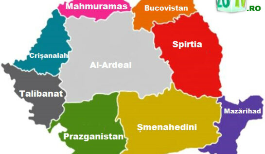 Râzi de mori! Cum s-ar numi regiunile românești teroriste