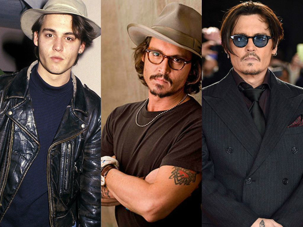 TRANSFORMARE de STAR | Cum s-a schimbat Johnny Depp de-a lungul anilor