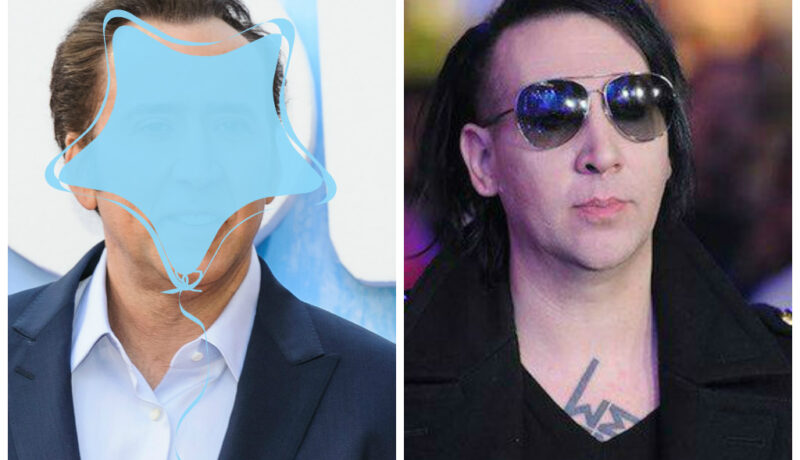 Marilyn Manson seamănă din ce în ce mai mult cu un actor de la Hollywood. Ghicești cu cine?