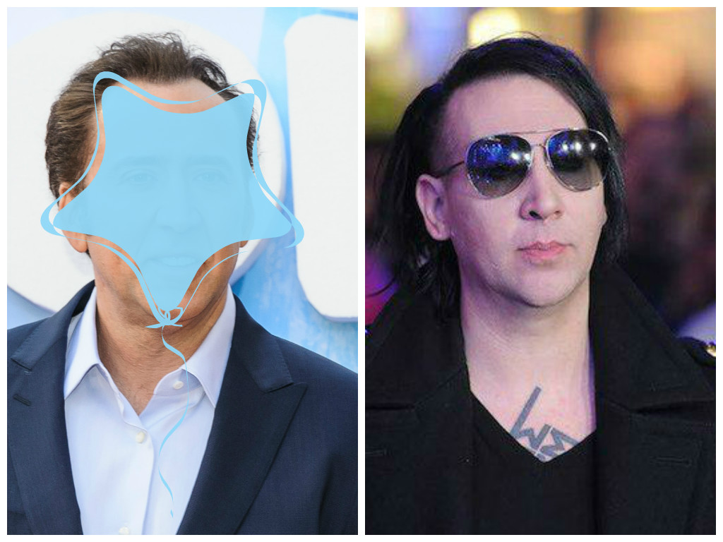 Marilyn Manson seamănă din ce în ce mai mult cu un actor de la Hollywood. Ghicești cu cine?