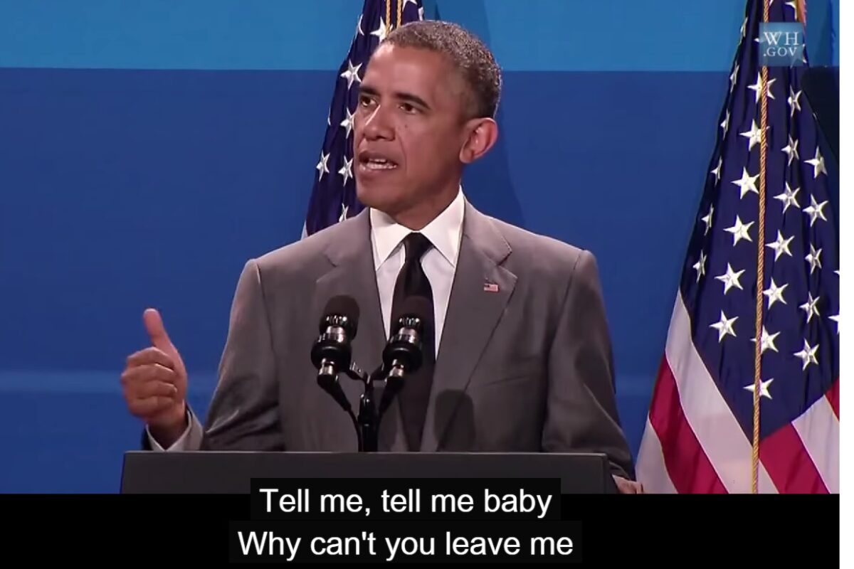 VIDEO LOL | Barack Obama are un talent ascuns: cântă!