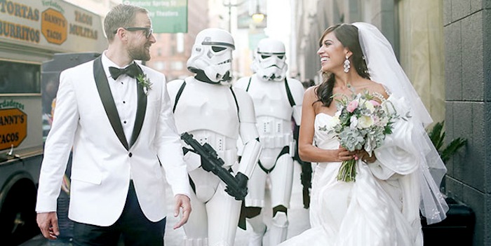 GALERIE FOTO BETON | E asta cea mai tare nuntă din galaxia noastră? Tema a fost „Star Wars”