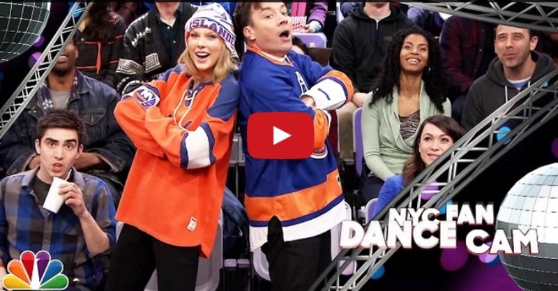 VIDEO LOL | Taylor Swift și Jimmy Fallon fac dansul roboților!