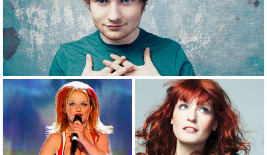 GALERIE FOTO | 5 roșcați care au avut succes în lumea muzicii!