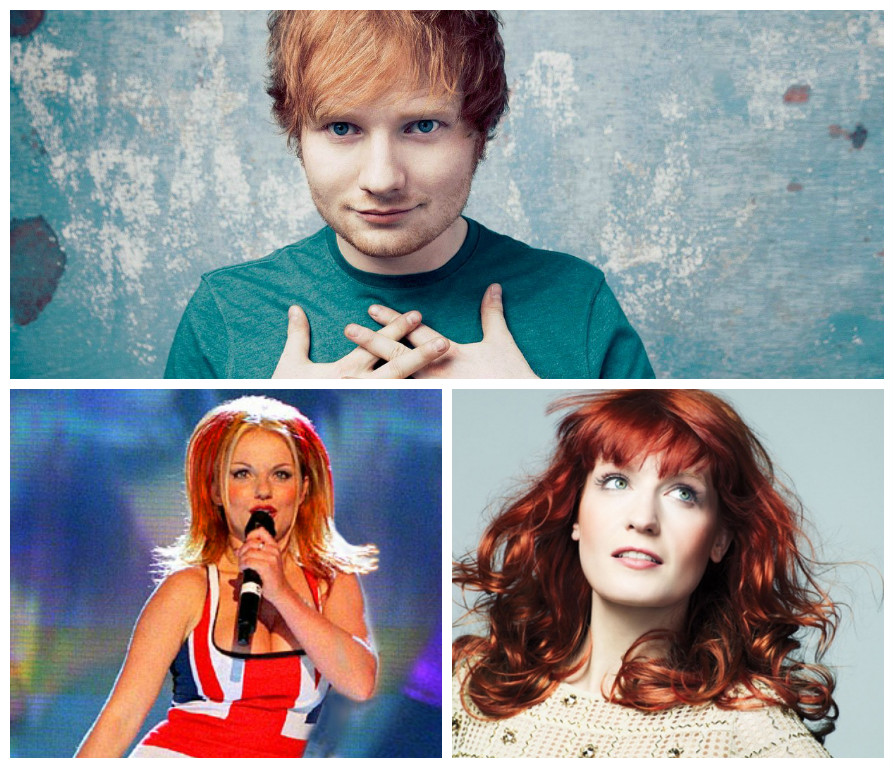 GALERIE FOTO | 5 roșcați care au avut succes în lumea muzicii!
