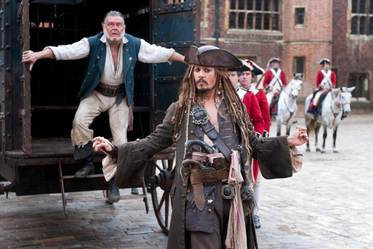 Veste OMG | Johnny Depp s-a rănit în timpul filmărilor pentru Pirații din Caraibe!