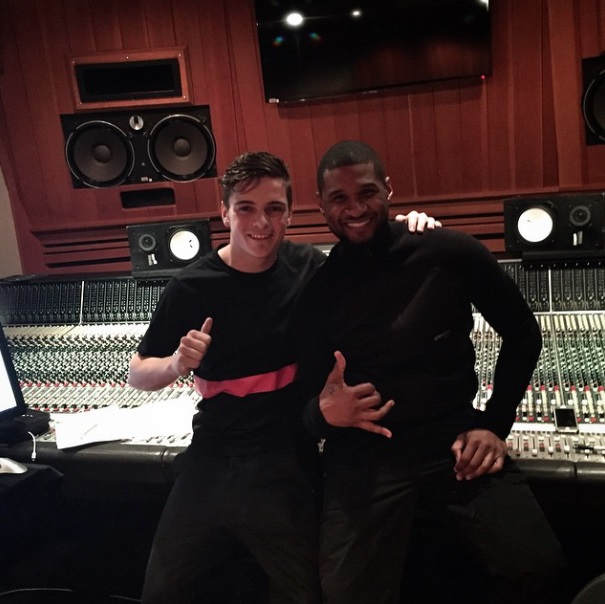 Martin Garrix și Usher pregătesc o piesă împreună