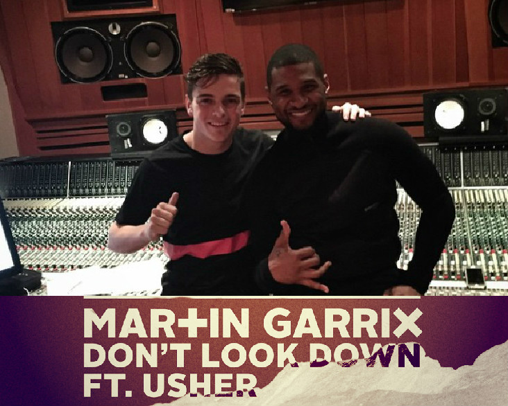 LYRIC VIDEO | Martin Garrix și Usher au făcut lansarea mondială a piesei Dont Look Down