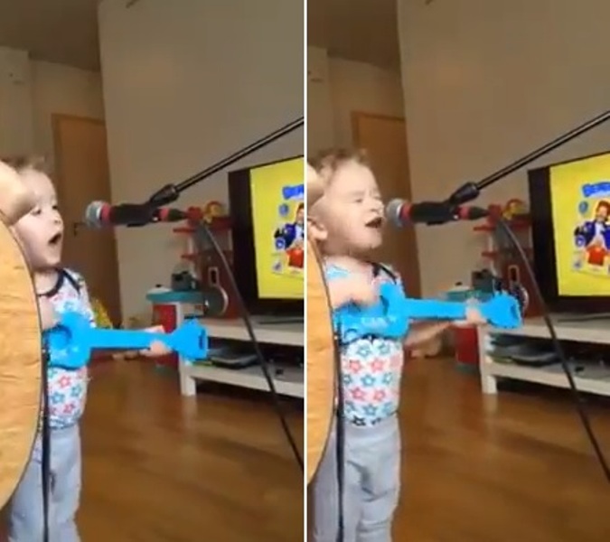 FRUMI | Cea mai adorabilă fetiță cântă „Thinking Out Loud