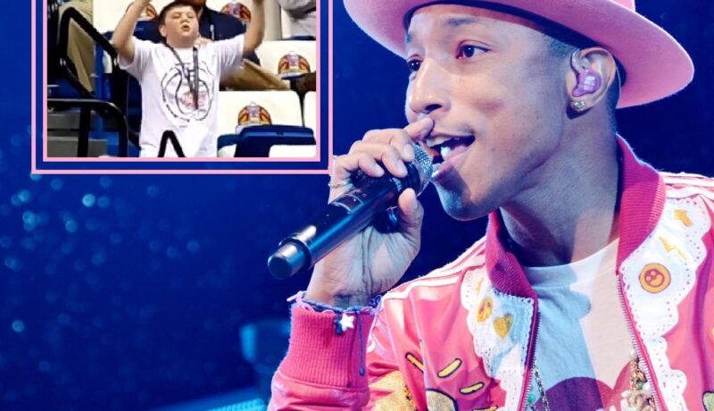 Pharrell crede că FORZĂ! El e cel mai tare puști dansând pe ”Happy”!