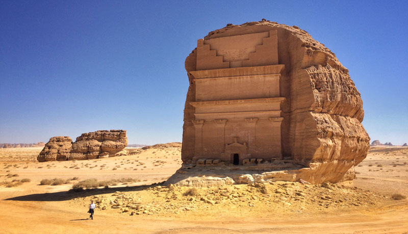 Castelul singuratic din mijlocul deșertului
