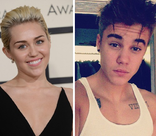 FOTO OMG l Dovada că Miley Cyrus și Justin Bieber seamănă izbitor. Vezi cum s-a fotografiat Miley!