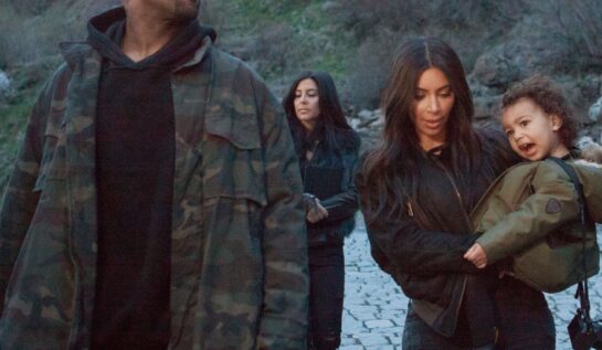Kanye și Kim au botezat-o pe North West în Israel
