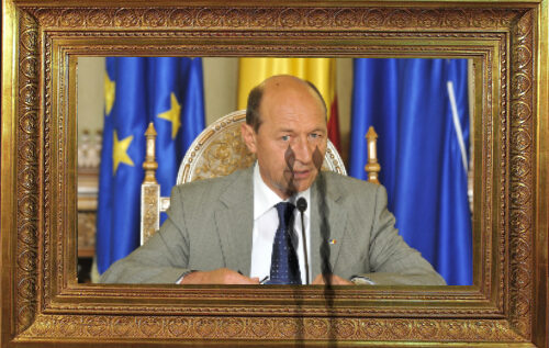 Minune: Un băsist susține că un tablou cu Traian Băsescu din biroul lui a lăcrimat 100 de Whisky Minune: Un băsist susține că un tablou cu Traian Băsescu din biroul lui a lăcrimat 100 de Whisky