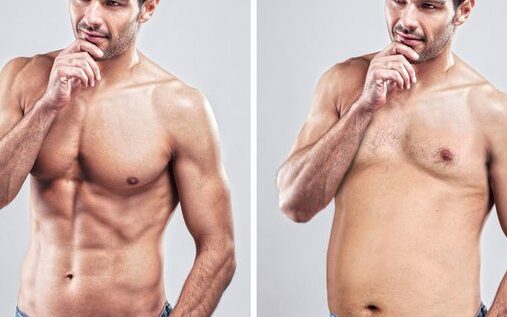 FOTO | Așa ar arăta bărbații din reclame dacă ar urma trendul Dad Bod