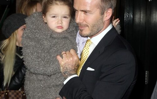 Aww! David Beckham e cel mai mândru tătic. Uite ce a învățat-o pe fetița lui!