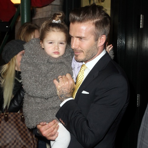 Aww! David Beckham e cel mai mândru tătic. Uite ce a învățat-o pe fetița lui!